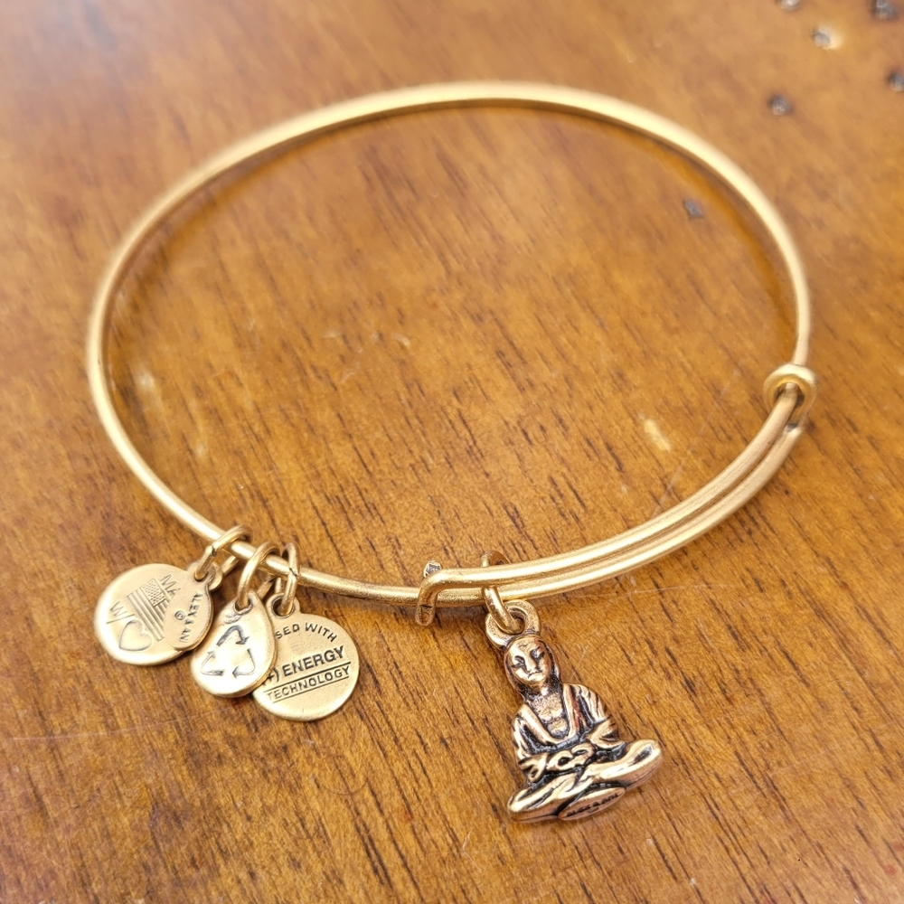Alex and Ani Buddha Bangle Bracelet